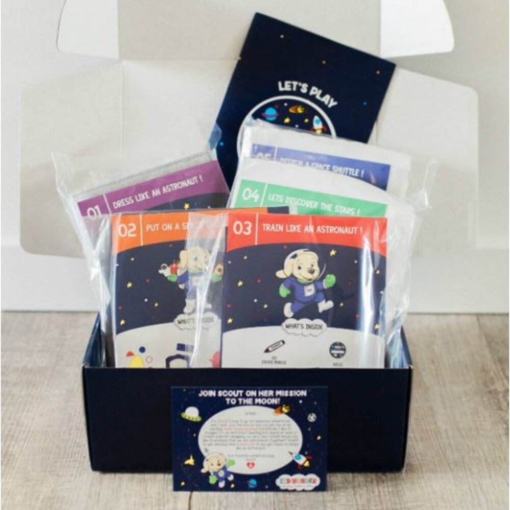 NIB! Kid Wonder Box_The Space Kit_Mission to the Moon